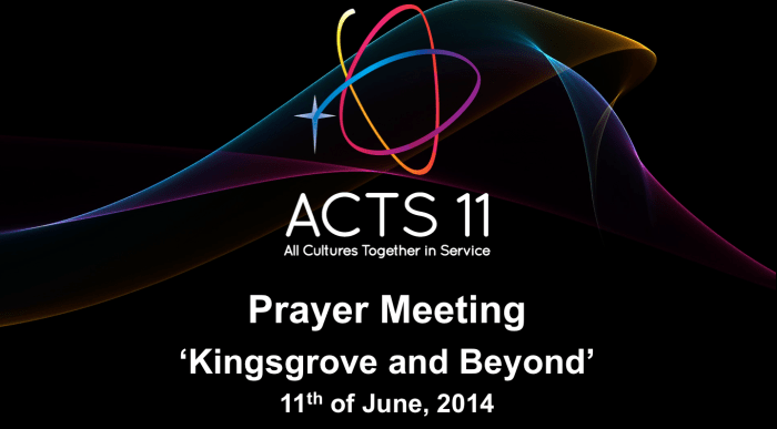 ACTS11 Prayer Meeting