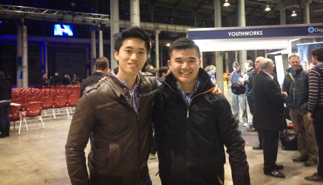 Me and my good friend Dom Cheung at the conclusion of Oxygen Conference 2014. It's pretty incredible seeing how God has been working in our lives since Oxygen 2012 when both of us were considering whether we were suitable to be involved in pastoral work. Dom is now the intern at Kirkplace Presbyterian Church.