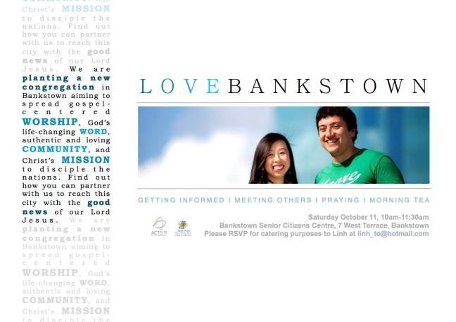 Bankstown Church Plant Information Morning Tea