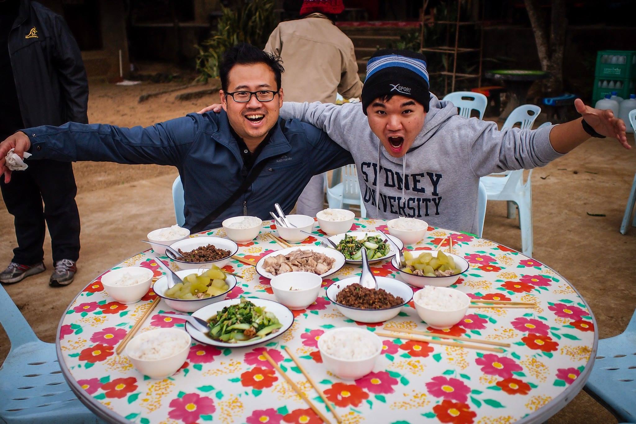 Pastor Pete and me at a mission trip in Thailand, December 2015.